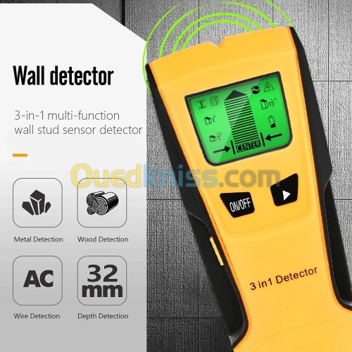 Vastar – Détecteur de métaux, 3 en 1