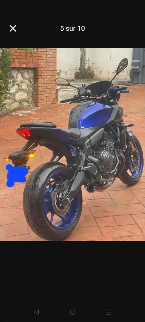 Yamaha MT07 2025