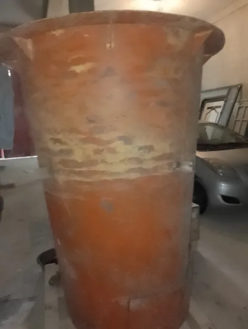 حجر التسخيين + برمة تسخيين الحمامات 
