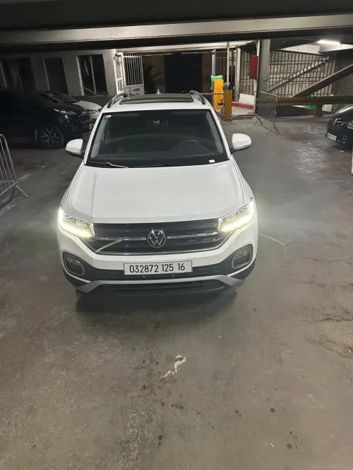 Volkswagen T cross 2025 Blanche