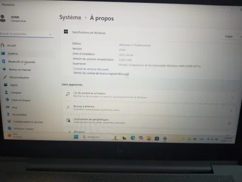 HP EliteBook 840 G6 Tactile - i7 - 32Go RAM / 500Go SSD - Windows 11 Pro