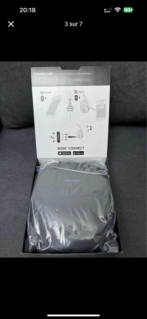 Casque Bose soundlink 2 original