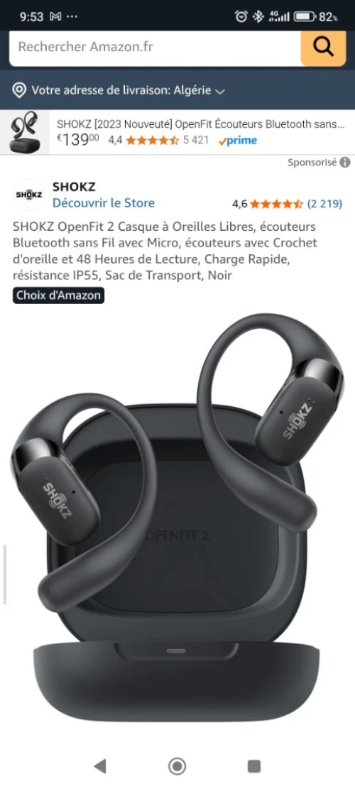 Écouteurs Bluetooth