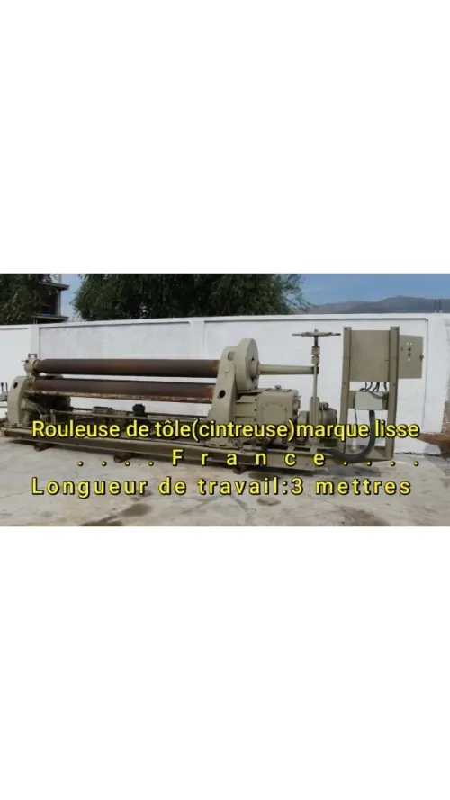 Roleurse de Tôle cintreuse marque lisse