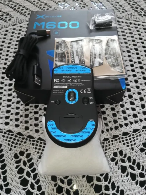 Delux m600 pro gaming mouse