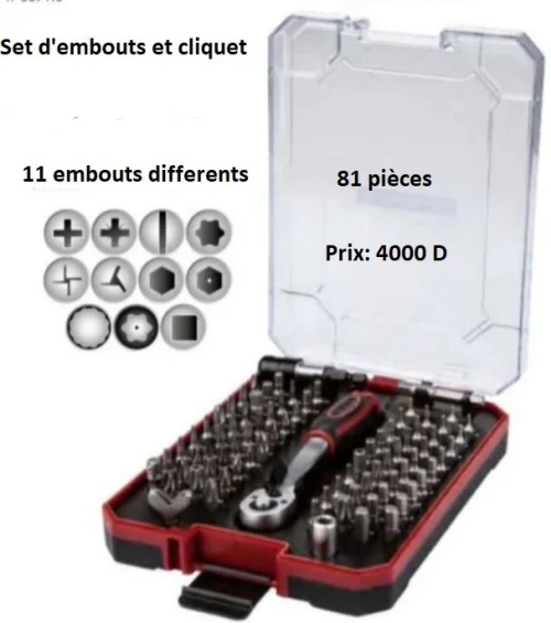 Outils... accumulateurs 3.7v