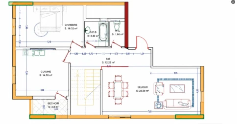 Vente Appartement Duplex F5 Mostaganem Mostaganem