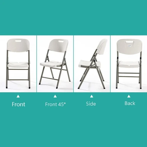Chaise pliable pour événements, jardin et terrasses 
