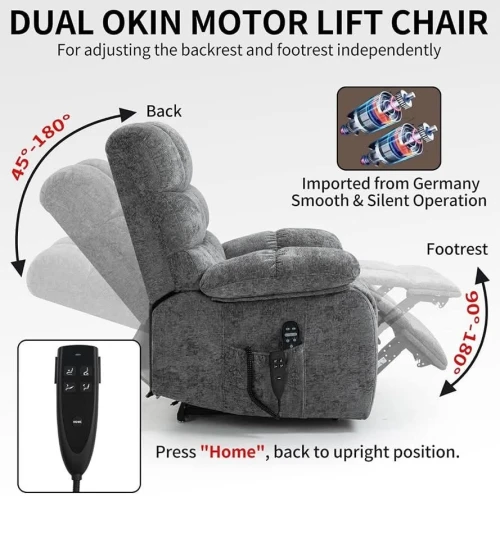 Fauteuil massant, chauffant et relaxant de qualité premium 