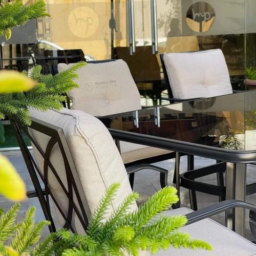 Table de jardin en aluminium ( 1er choix d'importation)