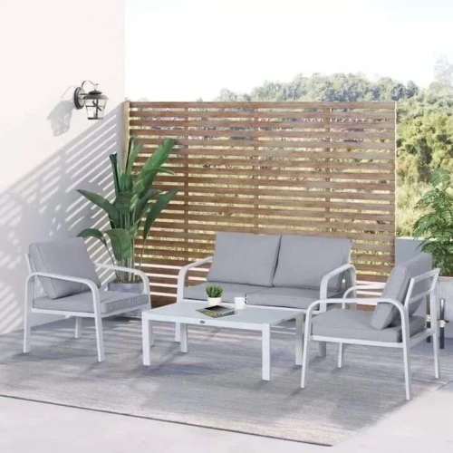 Salon de jardin en Aluminium ( 1er choix d'importation)