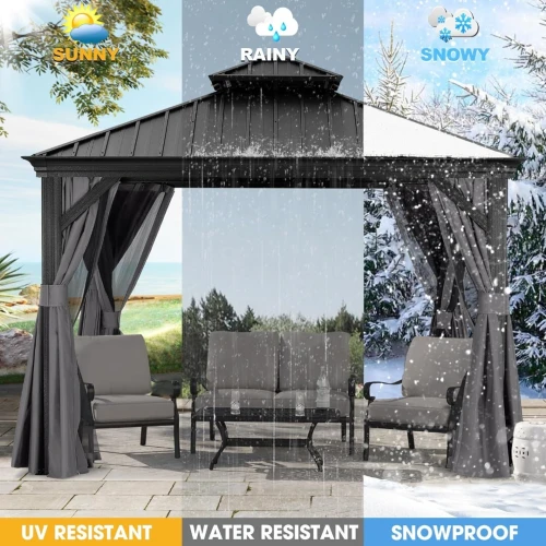 Chapiteau de jardin en Aluminium (1er choix d'importation)