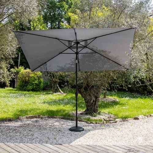 Parasol rectangulaire qualité premium produit d'importation