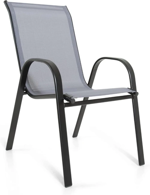 Table de jardin de 6 chaises avec parasol (importation 1er choix)
