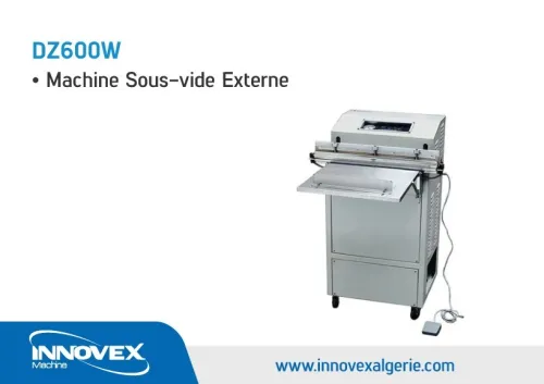 Machine sous vide externe horizontale DZ600W