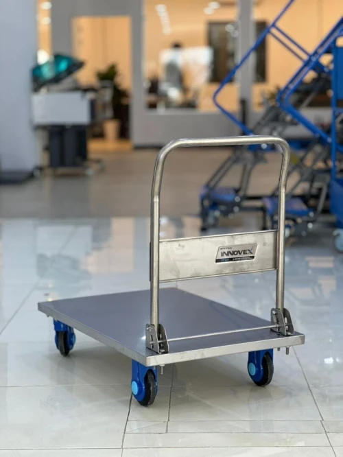 Chariot à plateforme en inox ST300-DX