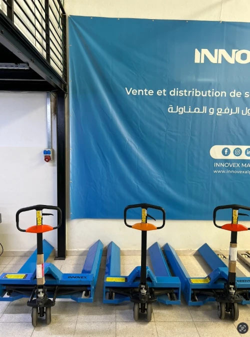 Transpalette porte bobines occasion de la marque INNOVEX