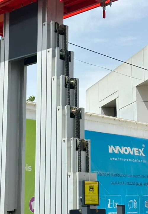 Nacelle élévatrice double-mât en aluminium YBC0.2-10 / YBC0.2-12