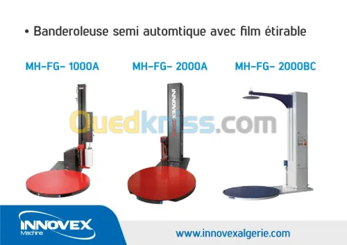 Banderoleuse Filmeuse de palette