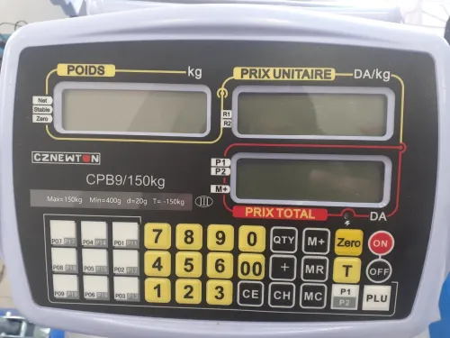 Balance électronique avec indicateur de prix intégré CPT