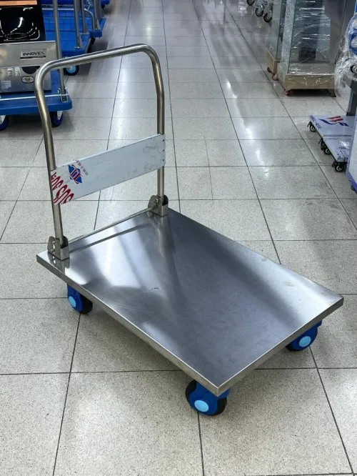 Chariot à plateforme en inox ST300-DX