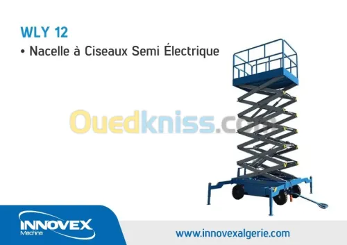 Nacelle À Ciseaux Semi Électrique WLY 0.5-12