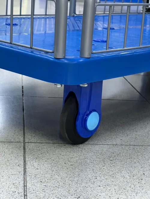 Chariot à plate forme avec grillage PLA300-AM1