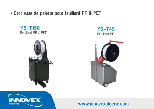 Machine Cercleuse de palette 