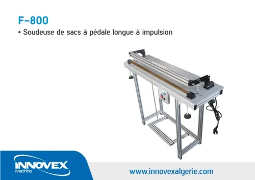 Soudeuse de sacs à pédale longue F-800