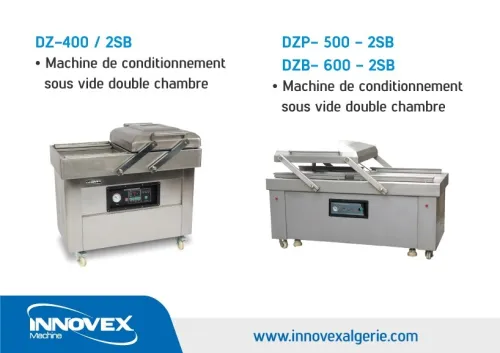 Machine sous vide double chambre 