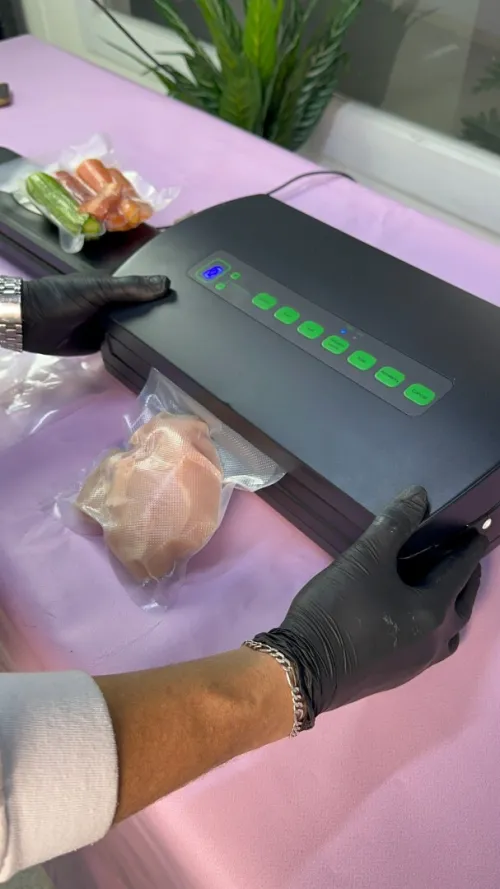 Machine sous vide domestique avec rouleau V19F