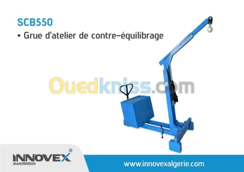 Grue d'atelier de contre-équilibrage 