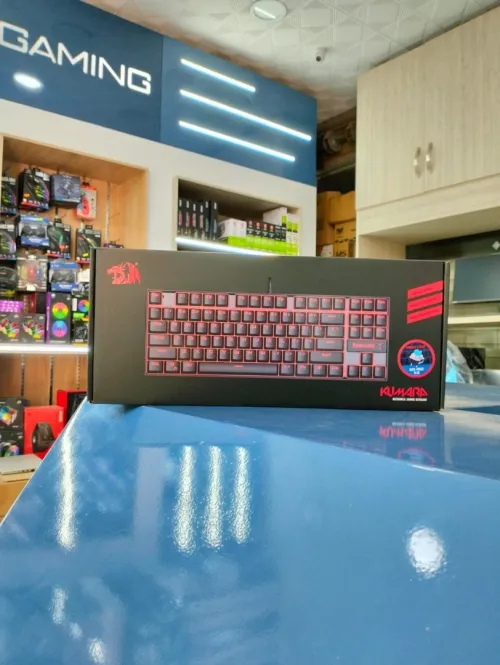 CLAVIER REDRAGON KUMARA K552-2 BLUE SWITCH (Black) Red
