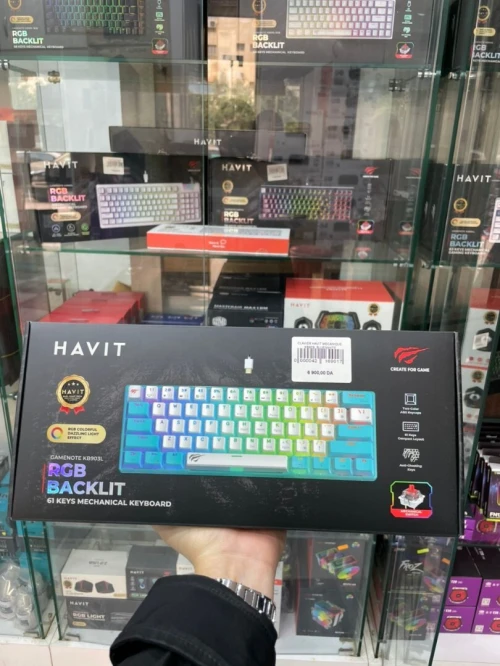 CLAVIER HAVIT KB903L BLUE