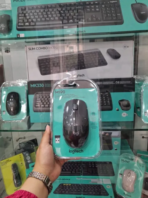 LOGITECH M190 - SOURIS SANS FIL 2.4 GHz - 1000 DPI - 3 BOUTONS - AMBIDEXTRE - NOIR