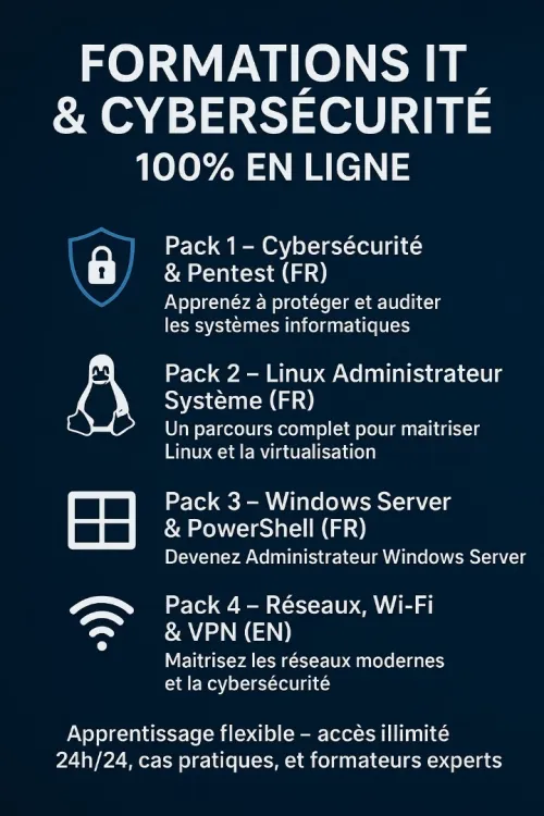  Boostez votre carrière en IT et Cybersécurité | Commencez dès aujourdhui