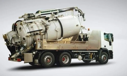 Camion hydrocurur vidangeur Débouchage