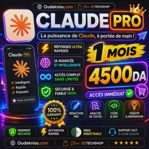 Claude Pro Original Activation Immédiate La puissance de lIA à portée de main