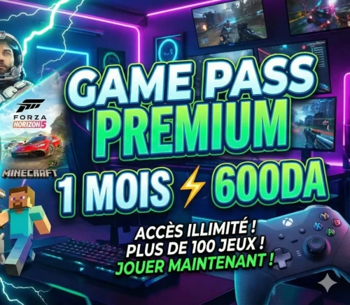 PROMO GAME PASS Premium 1MOIS