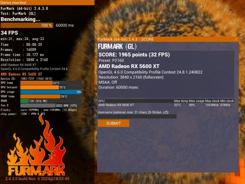 MSI Radeon RX5600XT MECH OC 
