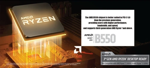 Carte Mère AMD GIGABYTE B550M AORUS ELITE B550M AM4 DDR4