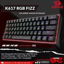 Bundle CLAVIER Redragon K617 Red Switch + SOURIS RAZER VIPER MINI GAMING