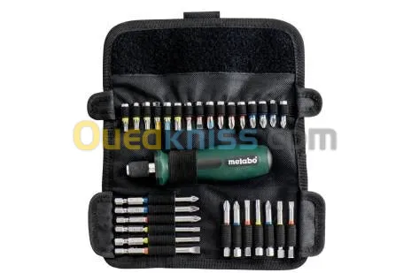 METABO Étui souple d'embouts SP, 30 pièces - 626726000