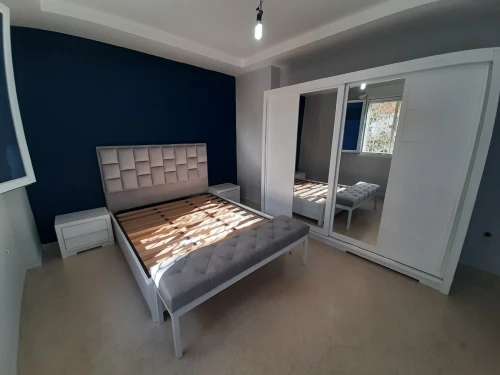Chambre à coucher en bois hêtre