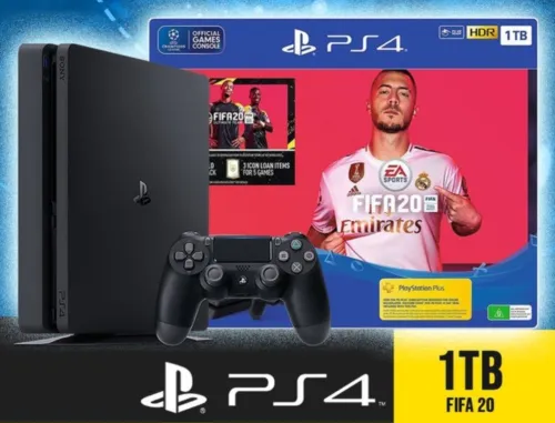 Ps4 slim 1TB + manette + 1 jeux