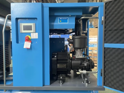 Compresseur à vis 15kW, 20HP, 16 bars Intégré avec groupe vis, réservoir, sécheur, 04 filtres