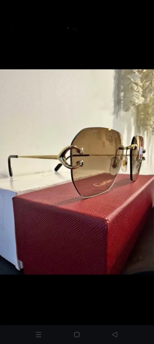 Lunette de luxe Cartier original 