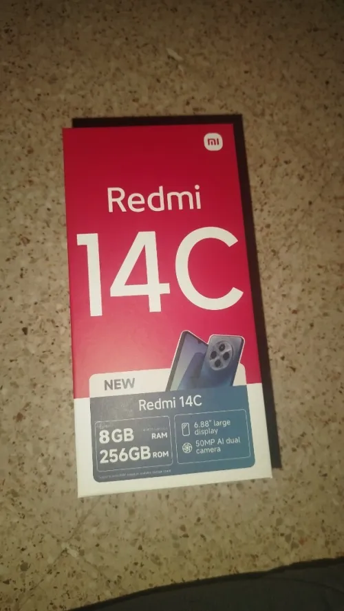Redmi c14 256G 8Ram jdiiid Redmi c14