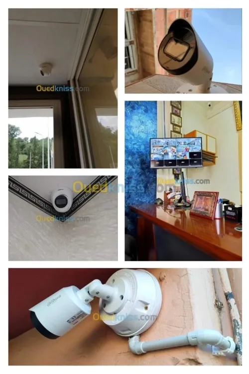 installation camera de surveillance dahua hikvision 