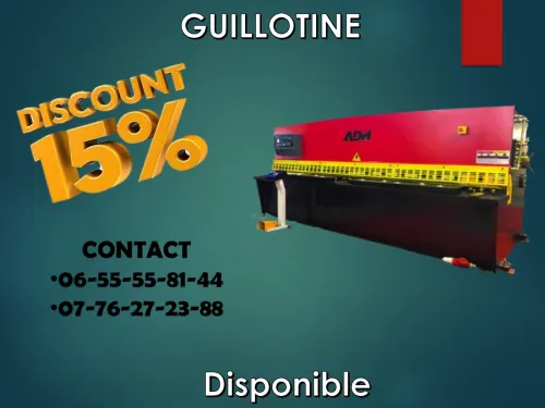 PLIEUSE ET CISAILLE GÉLATINE DE TOLE MARQUE ADH /1/